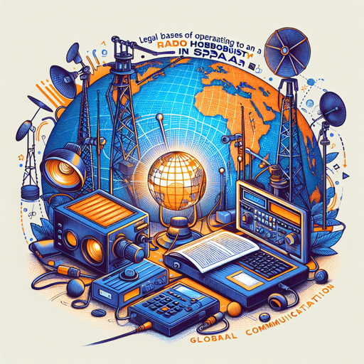 Bases legales de la radioafición en España con equipos y tecnología de comunicación global. banner